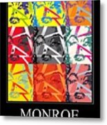 Monroe Poster Metal Print