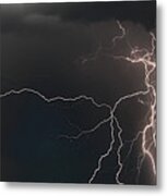 Monsoon Lighting Storm Metal Print