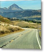 Montana Road Metal Print