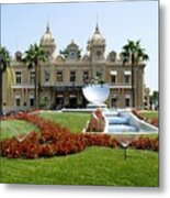 Monte Carlo Casino Metal Print