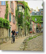 Montmartre In The Morning Metal Print
