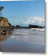 Monument Point At Low Tide Metal Print