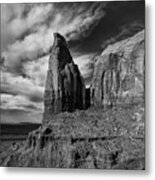 Monument Valley View Metal Print
