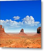 Monument Vally Buttes Metal Print