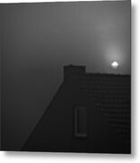 Moon Metal Print