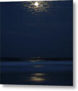 Moonshine In The Surf Metal Print