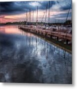 Morning Drama Metal Print