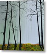 Morning Fog Metal Print