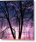 Morning Is A Woman Metal Print