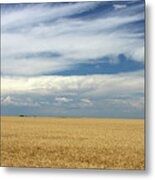 Morton County Kansas Sky Metal Print