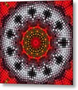 Mosaic Kaleidoscope 2 Metal Print