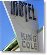 Motel King Cole Metal Print