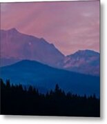 Purple Mountains Majesty Metal Print