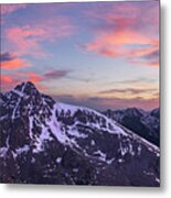 Mount Of The Holy Cross Panorama Metal Print