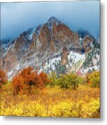 Mountain Autumn Color Metal Print