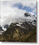 Mountains Of Valgaudemar - French Alps Metal Print