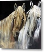 Mozart And The White Wind Horse Metal Print