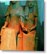 Mr. And Mrs. Egypt Metal Print