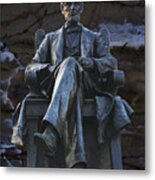 Mr. Lincoln Metal Print