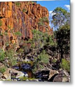 Mt Hay Creek - Central Australia Metal Print