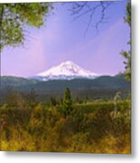 Mt. Shasta Metal Print