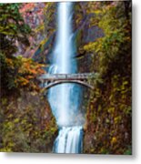 Multnomah Falls Metal Print