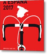 My Vuelta A Espana Minimal Poster 2017 Metal Print