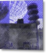 Mystery Contact Metal Print