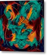 Mystical Spirits Metal Print