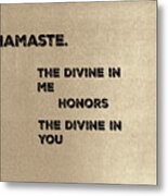 Namaste #2 Metal Print
