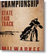 National Championship Milwaukee Metal Print