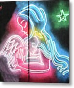 Nativity Wings Metal Print