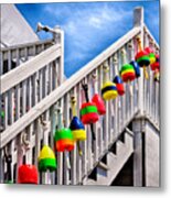 Nautical Stairway Metal Print