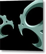 Negative Space Metal Print