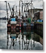 New Bedford Waterfront No. 1 - Color Metal Print