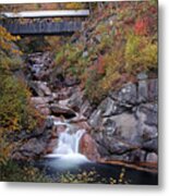 New Hampshire Sentinel Pine Bridge Metal Print