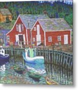 New Harbour  N.s. Metal Print