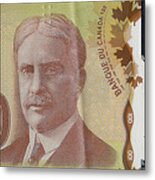 New One Hundred Canadian Dollar Bill Metal Print