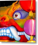 New Orleans Mardi Gras Float Orpheus Lundi Gras Metal Print