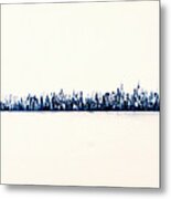 Skyline New York City Metal Print