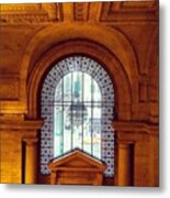 New York Public Library #nypl #library Metal Print