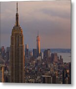 New York Skyline Metal Print