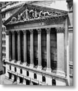 New York Stock Exchange Circa 1908 Metal Print