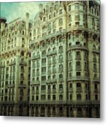 New York Upper West Side Apartment Building Metal Print