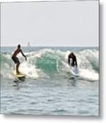 New Zealand Surf Metal Print