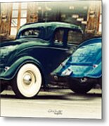 Nice Wheels Metal Print