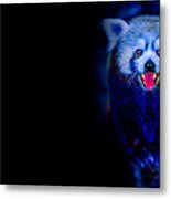 Night Panda Metal Print