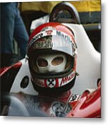 Niki Lauda. 1977 Austrian Grand Prix Metal Print
