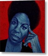 Nina Simone Metal Print