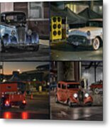 Nite Shots At Cure Metal Print